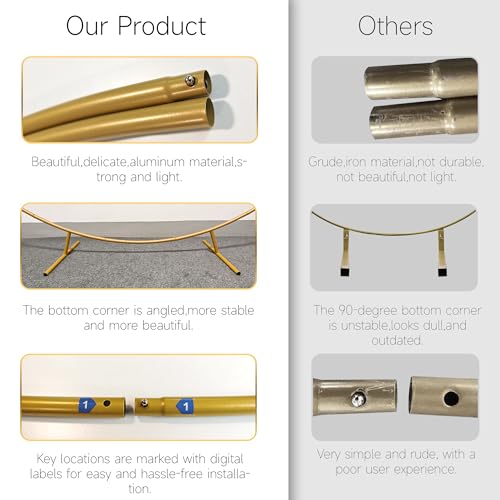 Kit de moldura de arco de balão redondo com suporte de pano de fundo redondo de 1,8 m para decoração