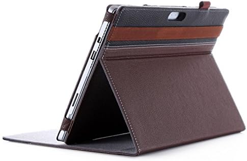 Amazon Com Procase Folio Cover Case With Stand For Microsoft Surface Pro 3 3rd Generation Windows 8 1 Tablet 12 Inch Brown Black Electronics