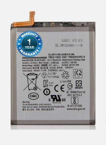 Image of EB-BG781ABY Battery for Samsung Galaxy S20 FE /Galaxy A52 battrey with 1 Year Warranty*(D371)