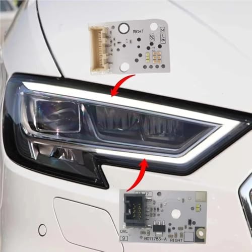 Module DRL feux de jour Audi A3 S3 platine LED blanche 8V0998473A B011782-A