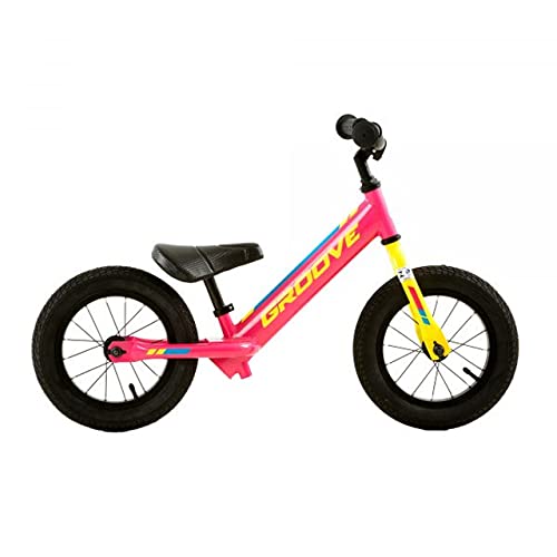 BICICLETA INFANTIL GROOVE BALANCE 12 ROSA/AM/AZ (012.08.201.3801)