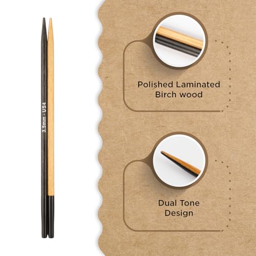 Image of Knitter's Pride Day & Nite Normal Interchangeable Circular Needles 5 inch inch (13cm) - US Size 4 (3.5mm)