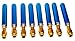 Push Rod Tubes, Threaded Adjustable, 8 Pieces, Compatible with Dune Buggy
