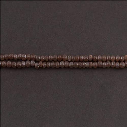 Pierre de lune chocolat 6mm pour assembler vos bijoux bohèmes au quotidien