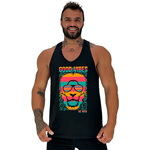 Kit 5 Regatas Cavada Masculina MXD Conceito Academia Musculação Treino Gym (G, Opção 04)