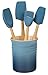 Le Creuset JS450-6M Craft Series Utensil Set with Crock, 5-Piece, Marine