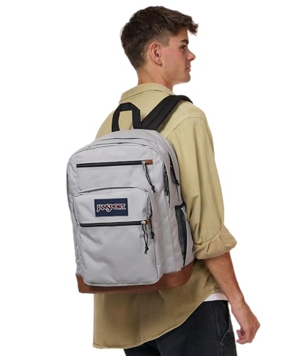 Image of JanSport Cool Backpack with 15-inch Laptop Sleeve, Large Computer Bag Rucksack with 2 Compartments, Ergonomic Straps, Grounded Grey