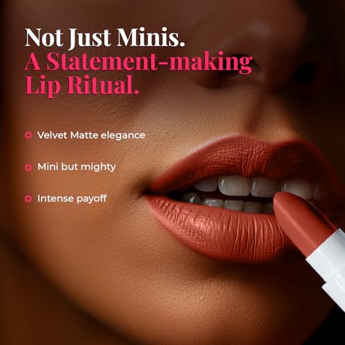 Image of Just Herbs Ayurvedic Lipsticks Half size