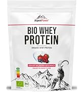 AlpenPower Bio Whey - Yaourt et baies sauvages - 500 g - Ingrédients 100 % naturels et sans additifs