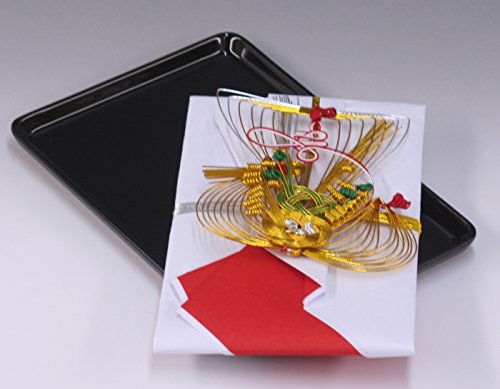 Amazon | 切手盆 7寸(越前塗)木製 漆塗り 漆器 黒・無地 7号 横15cm×縦