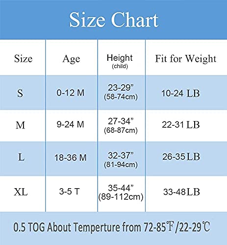 Image of Baby Sleeping Sack Muslin Cotton, Soft Wearable Blanket for Summer, 0.5 Tog Sleeveless Sleep Sack for Newborns (0-3M), 6-12M, 0-12 Months, Lightweight Infant Sleep Bag for Boys & Girls