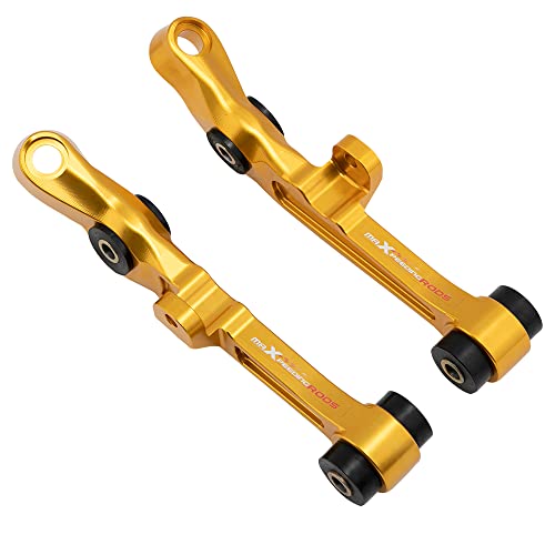 maXpeedingrods Front Lower Forward Control Arms for Nissan 350Z Z33 2003-2009, for Infiniti G35 2WD 2003-2007, Gold