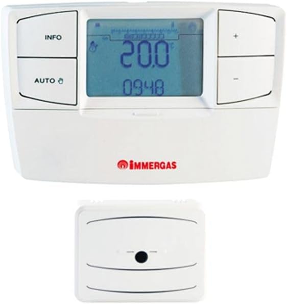 Immergas CARV2 Wireless Chronothermostat and its receiver unit