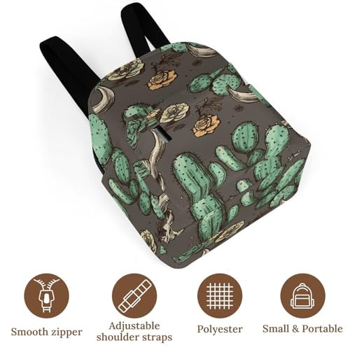 Bolsa para laptop mujer impermeable con diseño calavera de toro 6