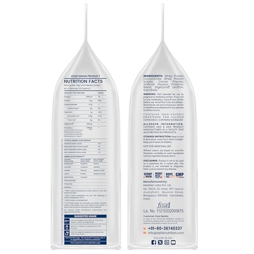 Image of AS-IT-IS ATOM Whey Protein 2kg | 27g protein | Isolate & Concentrate | Double Rich Chocolate | USA Labdoor Certified | With Digestive Enzymes for better absorption