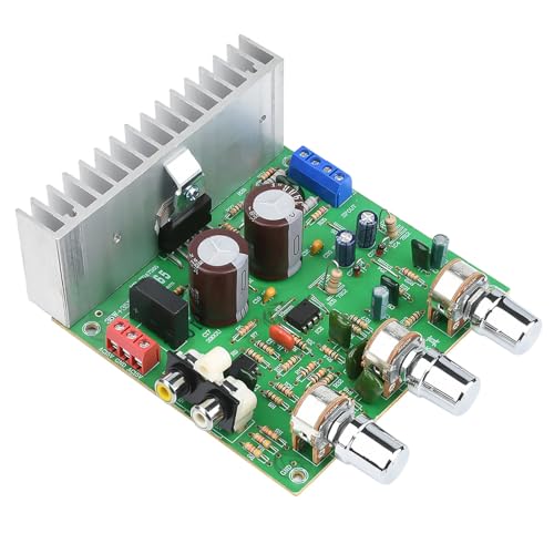 ZYHARUKO TDA7265 Sound Amplifier Module Hifi Power Board 4558 2.0 Channel Preamplifier Board 12-15V Home Theater Module