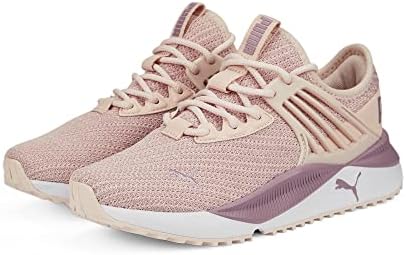 PUMA Pacer Future Doubleknit Sneaker, Island Pink-Pale Grape, 5.5 US Unisex Big Kid | Image 5