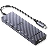 Amazon | UGREEN Mac mini M4/M4 Pro 専用 USB-Cハブ & スタンド 10-in