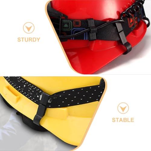 Clips antideslizantes para faros para evitar caídas de luz en cascos de ala completa 3