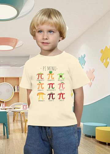 Image of Pi Day Shirt Toddlers Boys Girls Math Lover Tshirt Happy Pi Day Gifts Graphic Tee Kids Short Sleeve Tops