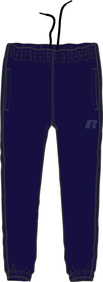 Russell Athletic A20051-NA-190 Elasticated Leg Pant Pants Men's Navy Size XL
