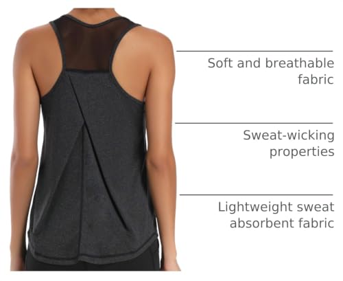 Image of Aeuui Womens Workout Tops for Women Racerback Tank Tops