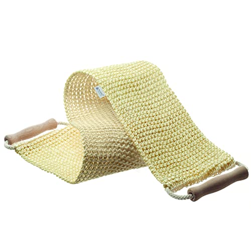 Hydrea London Lanière de gommage en sisal pour le dos Cover