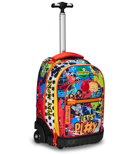 Trolley escolar Mitama Run Urban Game con doble compartimento para niños
