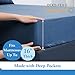 LIANLAM King Bed Sheets Set - Super Soft Brushed Microfiber 1800 Thread Count - Breathable Luxury Egyptian Sheets 16-Inch Deep Pocket - Wrinkle and Hypoallergenic-4 Piece(Navy Blue,King)