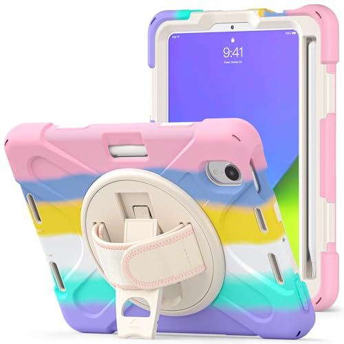 Coque silicone iPad Mini 6 ultra-résistante pour éviter les écrans brisés