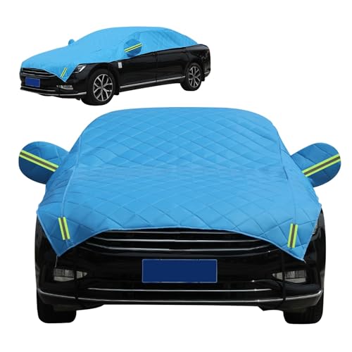 Strisce riflettenti e cerniera sulla porta laterale: Telo Copriauto Antigrandine Per Citroen ID Break 1966-1975, La portiera del conducente ha una cerniera per un facile accesso. 2) L'orlo elastico si adatta alla tua auto. 3) La linea di avvertimento di sicurezza riflettente per auto circostante a 360° protegge la tua auto di notte, aumentando la sicurezza del parcheggio lungo la strada di notte. 286) Dotato di una custodia, facile da riporre e piegare