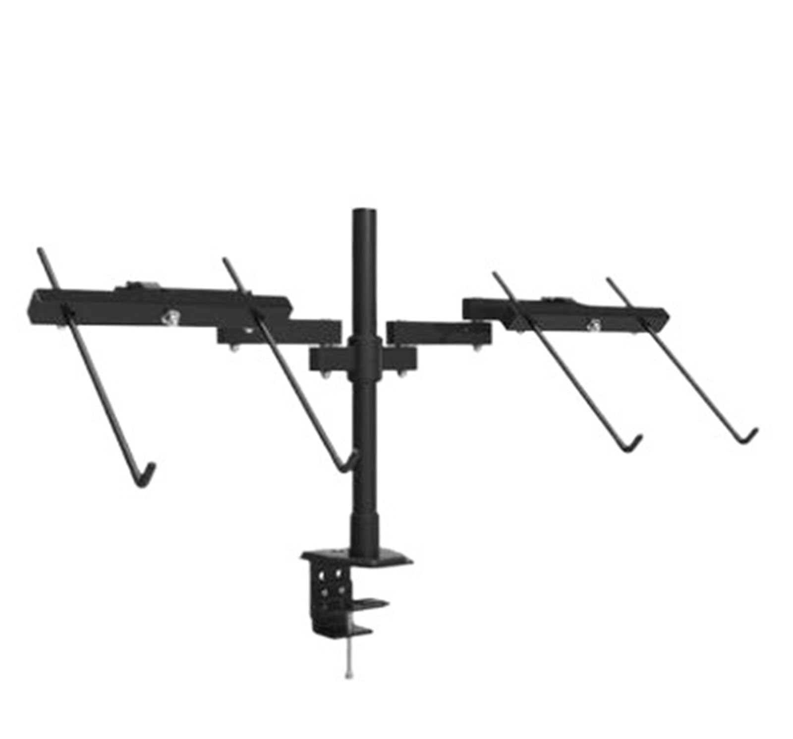 YLUPVT Desktop dual-screen monitor laptop stand folding rotation height lifting dual-screen monitor stand(S458-6)