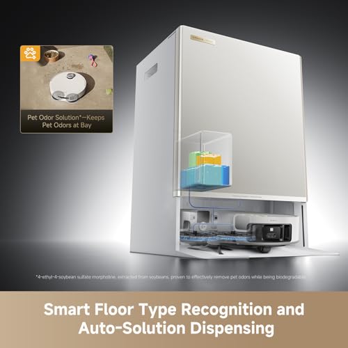 Image of DREAME Robot Vacuum Cleaning Soluition, Pet Odor Solution, Safe and Gentle Natural Plant-Based Ingredients, 33.8 FL OZ(1L)