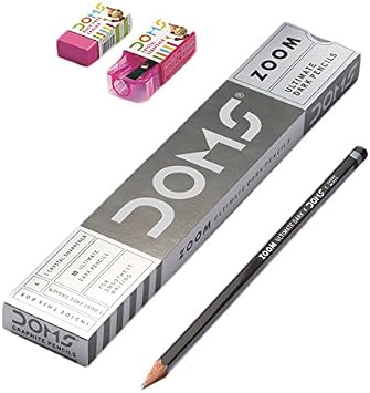 DOMS Zoom Ultimate Dark Pencils Set of 10