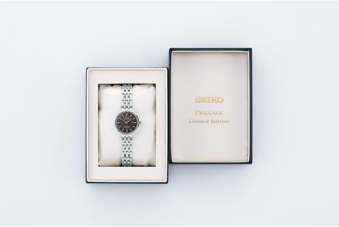 [セイコーウオッチ] 腕時計 プレザージュ Cocktail Time STAR BAR Limited Edition SRRW003 レディース シルバー