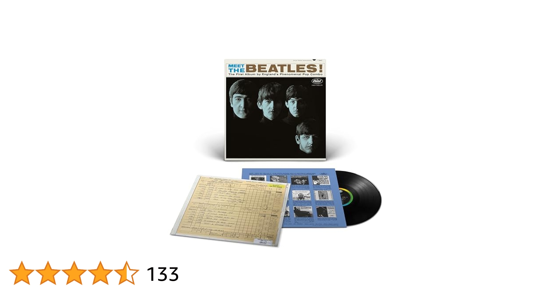 【新品未開封】【 LP】Meet The BeatlesThe Beatles Meet The Beatles!: Amazon.ca: Music