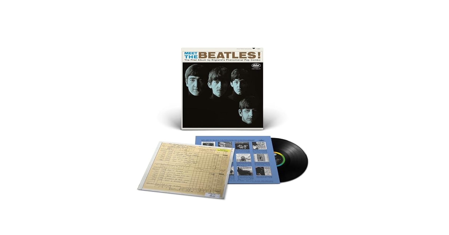 Amazon.com: Meet The Beatles![LP]: CDs & Vinyl