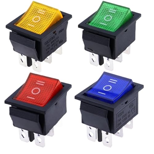 Interrupteur KCD4 cassé ? Remplacez vos commandes avec ce lot de 10 boutons à bascule 16A