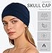 JarseHera Cotton Skull Caps for Men Women,Breathable Sleep Cap Moisture-Wicking Helmet Liner Soft Beanie for Hair Loss