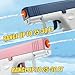generic 2 Pack Water Guns Water Pistol Squirt Guns Water Blaster Soaker 100CC Capacity for Kids & Adults Summer Swimming Pool Party Beach Outdoor Activity, Pink and Blue