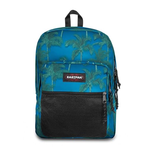 Image of EASTPAK Pinnacle - 38L Everyday Backpack with Dual Compartments, Organizer Front Pocket, Padded Back Panel & Shoulder Straps, Brize Tree Navy