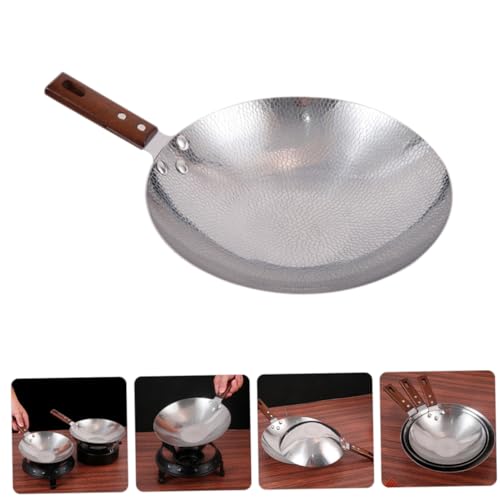 Sartén Wok de Acero Inoxidable Antiadherente para Cocina miniatura 5