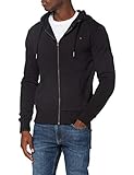 Casual y vintage Superdry OL Classic Ziphood NS suéter, Negro, M para Hombre