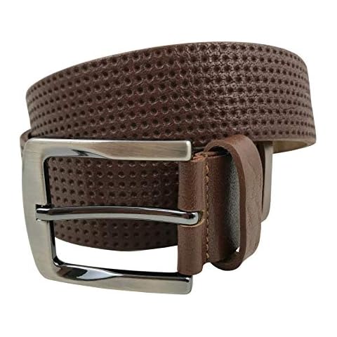 OZYOL Men's Belt - Brown - X-Small Cover