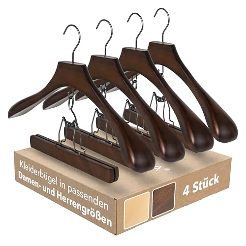 SUITS VIENNA Kleiderbügel Anzug 4er Set