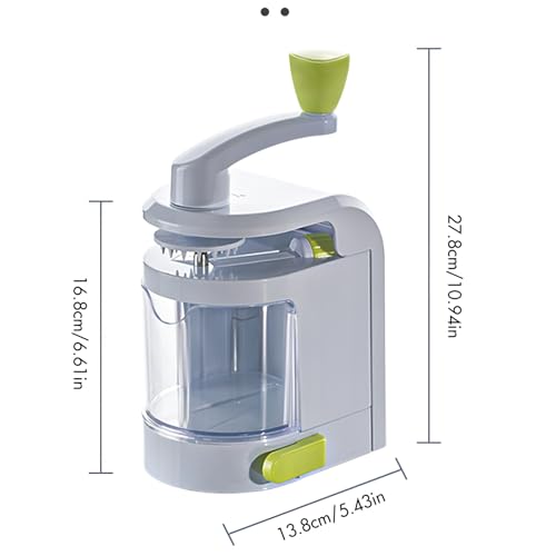 4-Blade Vegetable Spiralizer, Spiral Slicer, Heavy Duty Salad Spiral Slicer Zucchini Noodle Pasta Spaghetti Maker for Low - Image 8