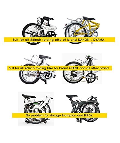 MASO - Bolsa Plegable para Bicicleta, Bolsa de Viaje para Bicicleta, Bolsa para Transporte al Aire Libre, 35,5 cm/50,8 cm, Bolsa de Almacenamiento Plegable para Transporte de vuelos, Coche