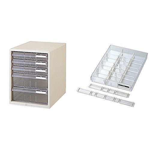 プラス レターケース A4縦 浅型3段深型2段 LC-123A 16-086 ホワイトプラス レターケース A4縦 仕切り板セット 浅型用 LC-901A 16-090