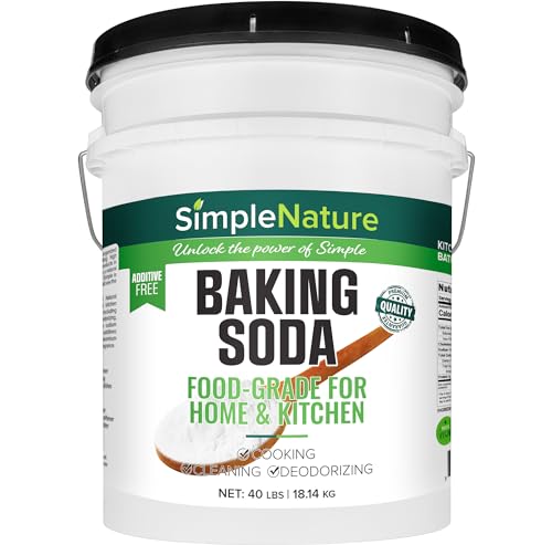 SimpleNature Food Grade Baking Soda 40 lb