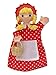 Handpuppe Tierhandpuppen Rotkäppchen 30 cm, Ideal für Puppentheater und Rollenspiele, für Kinder Baby Jungen Mädchen